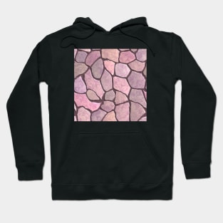 Purple Marble Stones Hoodie